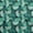 Teal Green, variant on oneOone Polyester Lycra Blue Fabric Semi Circle Quilting Supplies Print Sewing Fabric By The Yard 56 Inch Wide