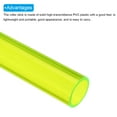thumbnail image 3 of Unique Bargains Table Tennis Rubber Roller Table Tennis Roll Stick Bar Crystal DIY Sticky Tool for Racket, Yellow 2 Pack, 3 of 5