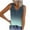 Army Green, variant on Birdeem Womens Striped Round Neck Button Elastic Tank Top