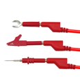 thumbnail image 3 of 4mm Banana To Banana Test Lead Kit,Multimeter Match Alligator Clip U-type & Puncture Test Probe Kit ,Precise Durable, 3 of 7