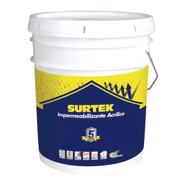 Impermeabilizante Color Terracota 19 Lts 5 Años SURTEK IMT5