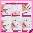 thumbnail image 3 of Set de esmaltes de uñas Townley Girl Hello Kitty, paquete de 8 con secador, 3 of 9