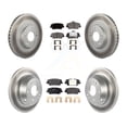 thumbnail image 1 of Transit Auto Front Rear Coated Disc Brake Rotors and Semi-Metallic Pads Kit for Car Kia Sorento Hyundai Santa Fe Sport KGF-101812, 1 of 11