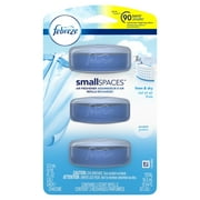 Febreze Small Spaces Air Freshener Refills, Linen & Sky, 3 count
