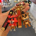 thumbnail image 2 of 5PCS Wholesale Cartoon Game Action Figure FNAF Freddy's Fazbear Bear Doll Model Toy Five Nights Freddy Keychain For Gift, 2 of 5