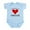 Sky Blue, variant on CafePress - My Brother Is A Chessie Body Suit - Baby Light Bodysuit, Size Newborn - 24 Months