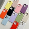 thumbnail image 5 of Durable Shockproof Silicone Phone Case for iPhone 14 Pro Max - Solid Color Couples Design, Full Lens Protection, Slim Fit, Advanced Anti-fall Technology - Perfect for Men and Women, 15PR 13 Compatible, 5 of 5