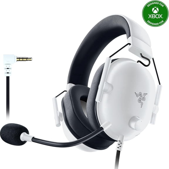 Razer BlackShark V2 X (Xbox Licensed) - Wired Esports Headset - White