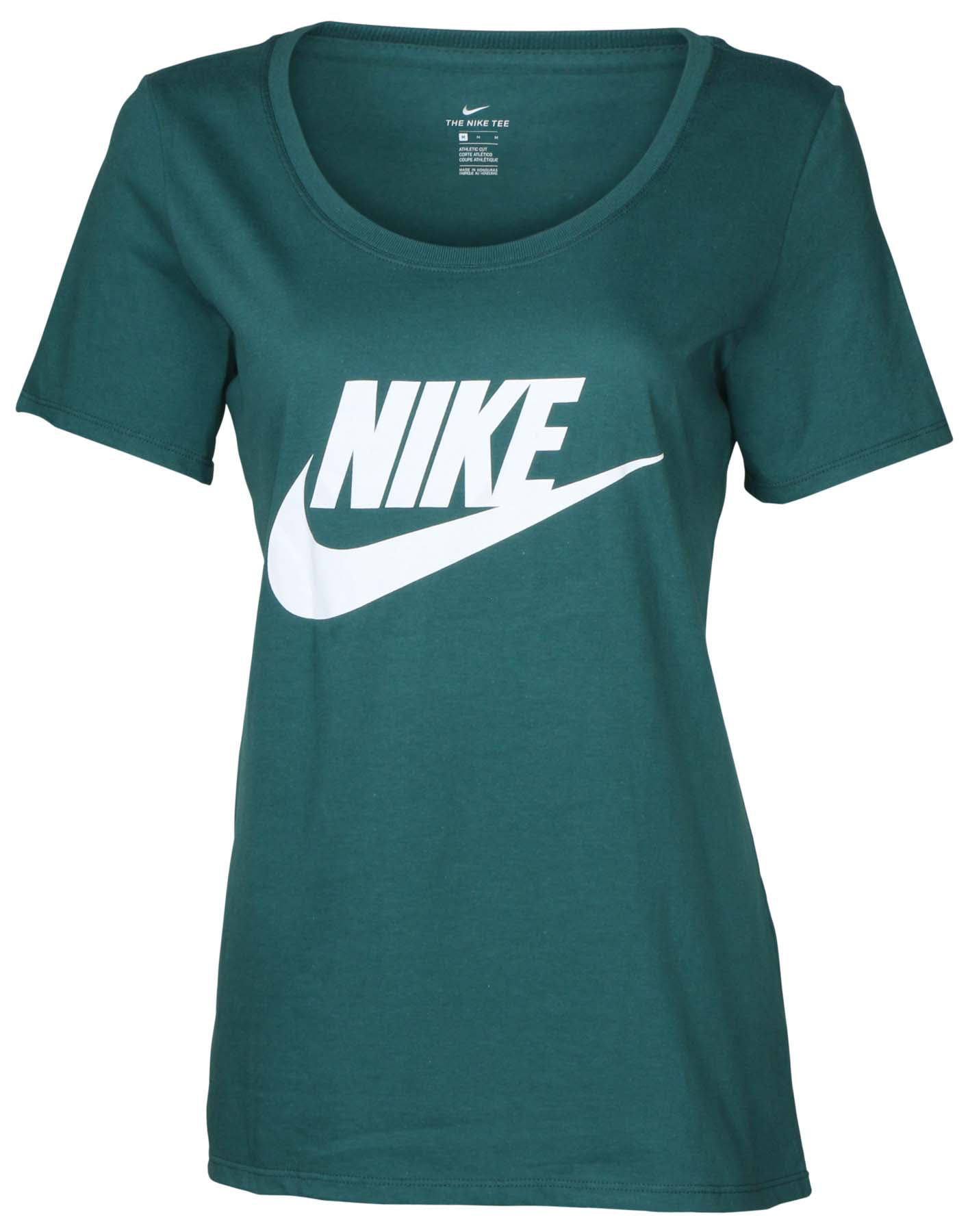 Nike - Nike Women's Basic Futura Swoosh T-Shirt-Green - Walmart.com ...