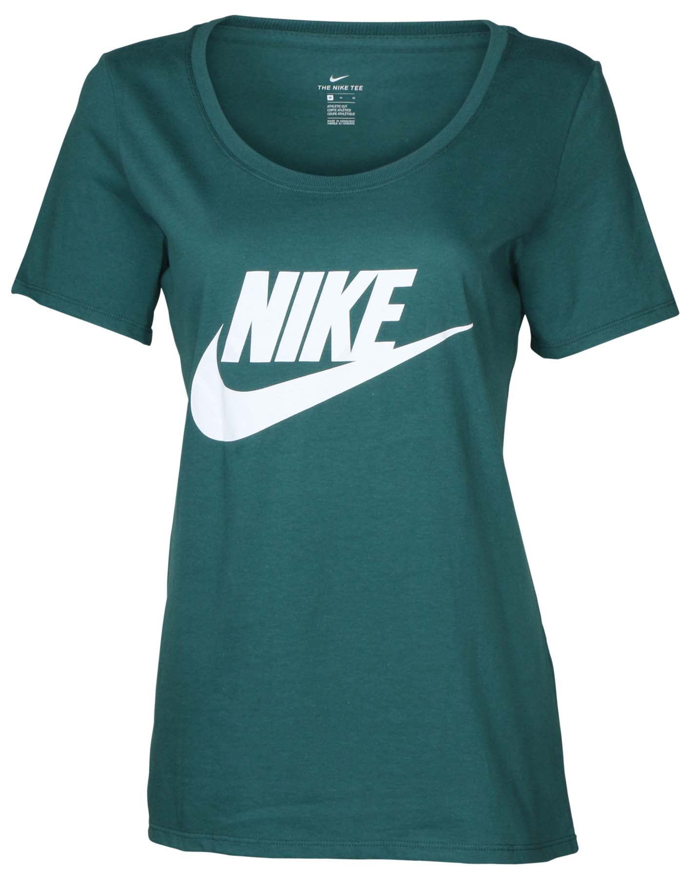 Nike - Nike Women's Basic Futura Swoosh T-Shirt-Green - Walmart.com - Walmart.com