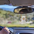 thumbnail image 3 of Adorable Pig Car Hanging Ornament - for Home and Vehicle Rear View - Unique and Accessory for All Occasions, 3 of 4