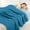 Blue, variant on Blueek Cooling Silk Fiber Summer Comforter, Super Soft air Conditioning Quilt, Cool Blanket for Bedroom During Summer Travel, Green, 59"x43"