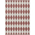 thumbnail image 2 of Addison Rugs Chantille Indoor/Outdoor Transitional Diamonds Burgundy Washable Rectangle Rug, 3' x 5', 2 of 6