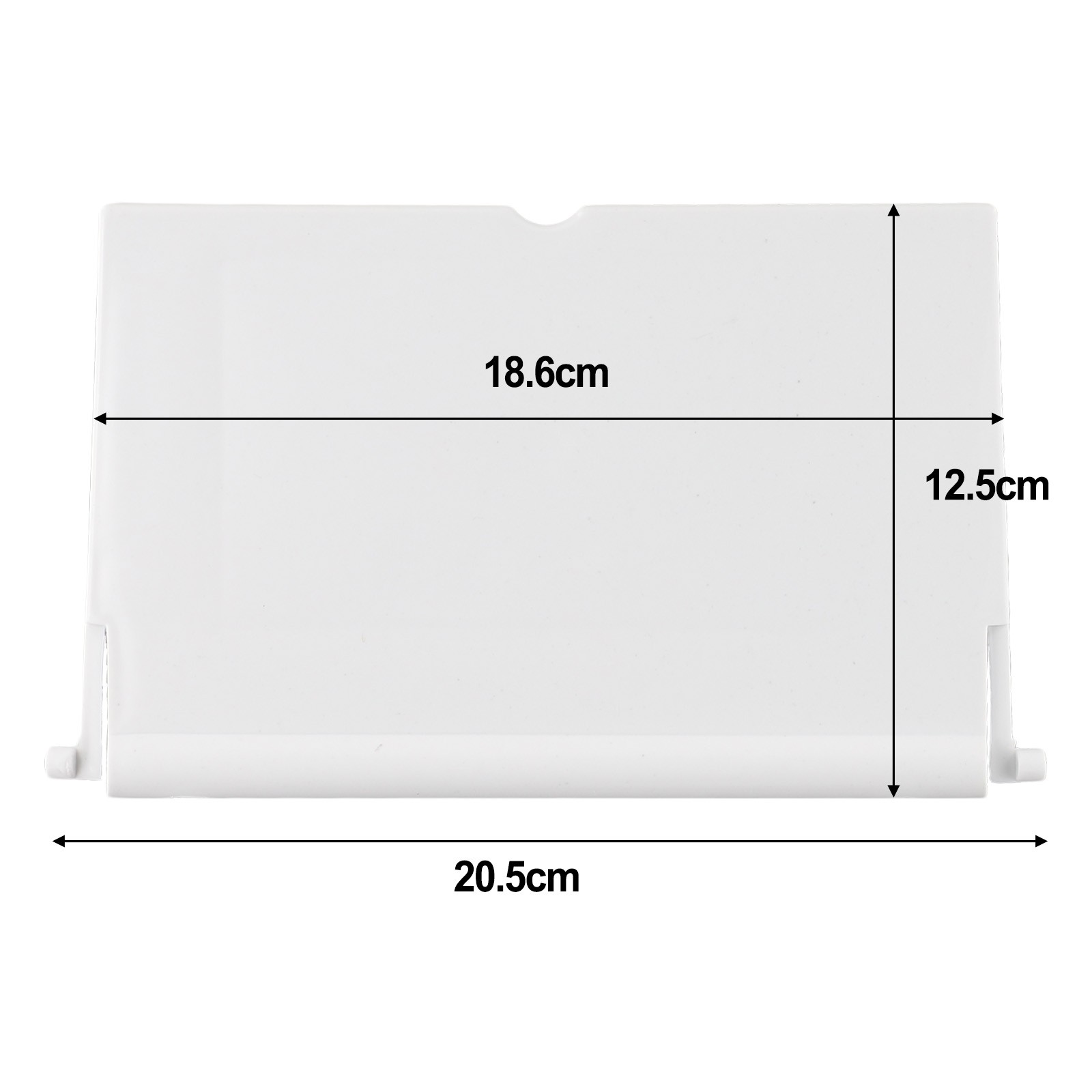 Obturateur De Skimmer Hayward - Pièce De Rechange Plastique Blanc - Références 4402010501, 05280R0200 - Environ 20,5x18,6x12,5 Cm