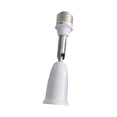 thumbnail image 4 of Adaptador de extensión de base de luz E27 a E27 Accesorios de iluminación Portalámparas práctico y giratorio Base de bombilla, 4 of 9