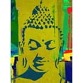 thumbnail image 4 of Stephen Chambers 15x18 Black Ornate Wood Framed With Double Matting Wall Art Titled - Buddha 2, 4 of 6