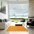 thumbnail image 6 of Ahgly Company Indoor Rectangle Contemporary Dark Orange Abstract Area Rugs, 8' x 10', 6 of 6