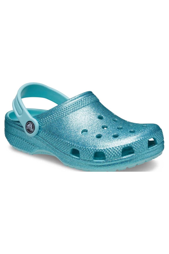 Kids Classic Glitter Clog