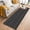 Black, variant on 2'x6' Rug Runners for Hallways Kitchen, Black White Striped Non Slip Entryway Beside Floor Carpet Runner, Abstract Modern Art Irregular Stripe Laundry Room Bedroom Throw Rugs Mat for Family Pet