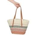 thumbnail image 4 of Masteelf  Beach Shoulder Bag Hawaiian Straw Woven Travel Miss, 4 of 7