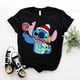 thumbnail image 5 of Camiseta divertida de Navidad Kawaii Lilo Stitch para mujer, camiseta de manga linda de Stitch, camiseta gráfica Y2k, camisetas de calle, camisetas para mujer, 5 of 5