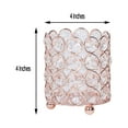 thumbnail image 3 of Balsa Circle 4" Crystal Candle Holder Wedding Centerpiece Gold, 3 of 6