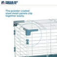 thumbnail image 4 of Prevue Pet Products Small Animal Tubby - Ice Blue Base, Extra Small, 4 of 8