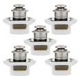 thumbnail image 2 of 5PCS Mini Push Button Catch Drawer Cupboard Door Knob Lock, 2 of 11