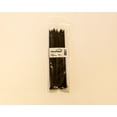 thumbnail image 4 of NavePoint 12 Inch Nylon UV Resistant Cable Wire Zip Tie 40 lbs - Black 1000 Pack Lot Pcs Qty, 4 of 4