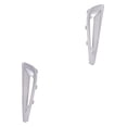thumbnail image 1 of Rejillas de Defensa TONG YANG Par Prius 2019 A 2021 Delantero color Plata Con hoyo para faro, 1 of 4
