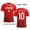 sports 35#Red, variant on WAYUTE Men's Spain Soccer T Shirt Short Sleeve Athletic Crew Neck Tee with DIY Name Number Patriotic Pattern Sport Top for Game Days