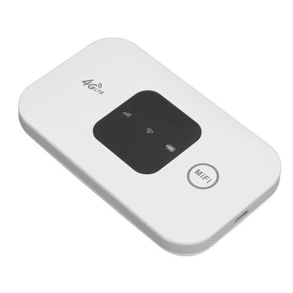 Enrutador WiFi 4G Heayzoki Portátil Blanco con Ranura para Tarjeta SIM para Viajeros de Negocios