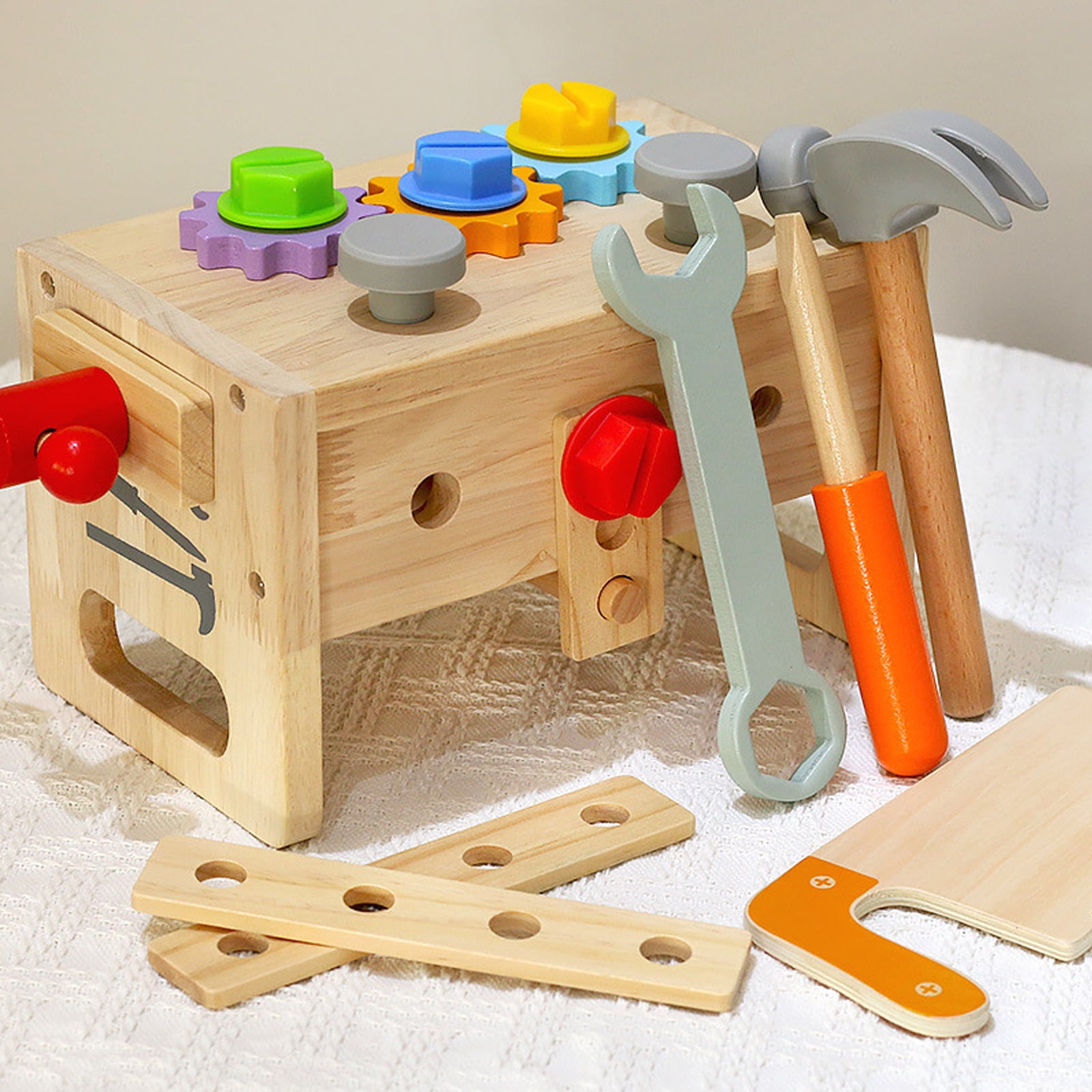 Chad Valley Wooden Tool Box (2022 Version), Wooden Toys, Infant &  Pre-School