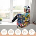 thumbnail image 6 of Pete The Cat Cloak Hooded Blankets Soft Wearable Blanket Cozy Plush Warm Blanket Wrap Blanket, 6 of 8