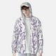 thumbnail image 2 of Fotbe Lavender Flowers Chaqueta con Protección Solar UPF 50+ para Hombre y Mujer, Camisa con Capucha y Bolsillos-Small, 2 of 7