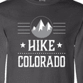 thumbnail image 4 of Inktastic Hike Colorado Hiking Trekking Hiker Gift Long Sleeve T-Shirt, 4 of 5