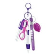 thumbnail image 1 of Juego de bolígrafos para enfermera, linterna LED compacta, recuerdo de fiesta, insignia de enfermería multiusos, Clip, tijeras plegables para fiestas, Violeta, 1 of 8
