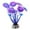 Purple, variant on Walbest Artificial Aquatic Plants Small Aquarium Plants Artificial Fish Tank Decorations, Used for Household and Office Aquarium Simulation Plastic Hydroponic Plants
