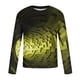 thumbnail image 5 of Blusas y camisas de manga larga con cuello redondo para hombre, blusa informal de manga larga con cuello redondo y estampado de rayas, blusa de poliéster para hombre, 5 of 5