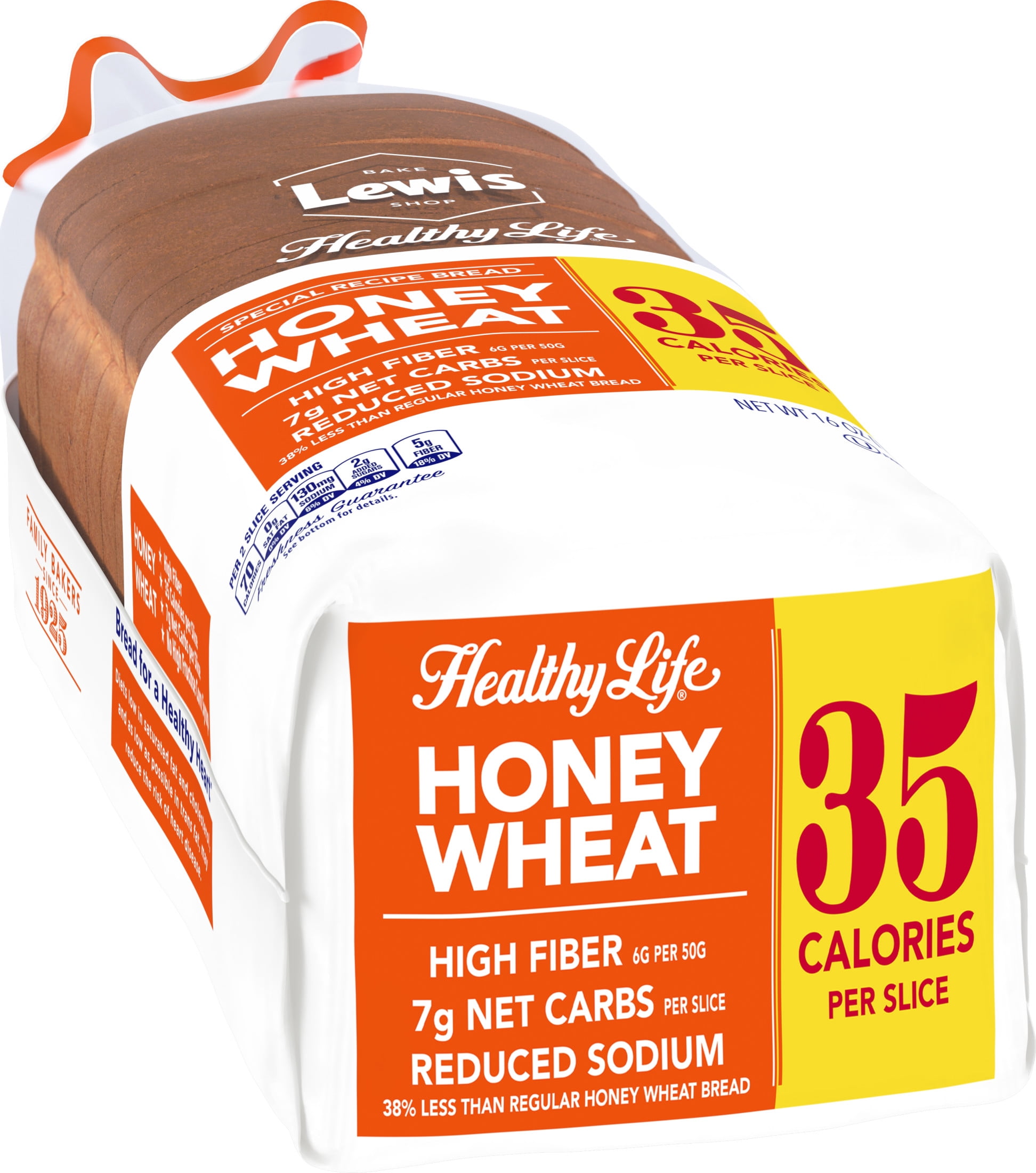 Lewis Bake Shop Healthy Life Honey Wheat Bread, 16 oz