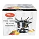 thumbnail image 3 of Set Premium Fondue para Quesos y Chocolate, Hecho Acero Inoxidable, Incluye Calentador y 6 Tenedores con Caja de Regalo, 3 of 3