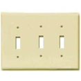 thumbnail image 1 of 2141V-BOX 3 - Gang Standard Switch Plate, Ivory, 1 of 1