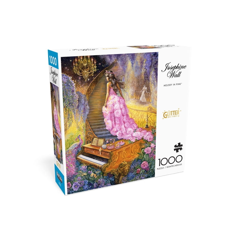 Buffalo Games 1000-Piece Josephine Wall Melody In Pink