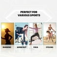 thumbnail image 4 of Women Sports Shirt O Neck Long Sleeve Mesh Splicing Breathable, 4 of 8