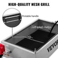 thumbnail image 6 of VEVOR Oil Drain Pan 15 Gallon Oil Drain Tank, 57L Low Profile Oil Drain Pan, Large Capacity Oil Change Pan, Foldable Hand, with Pump, Hose, Swivel Casters Wheels for Car, SUV, Trucks Oil Draining, 6 of 7