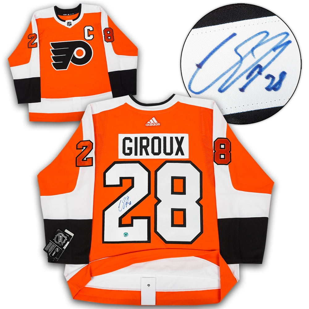 Claude Giroux Philadelphia Flyers Autographed Adidas Authentic Hockey