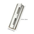 thumbnail image 3 of FONDOTIN Portable Manual Coffee Hand Mill, Stainless Steel and ABS, Compact for Travel, Camping, and Home Brewing, 3 of 7