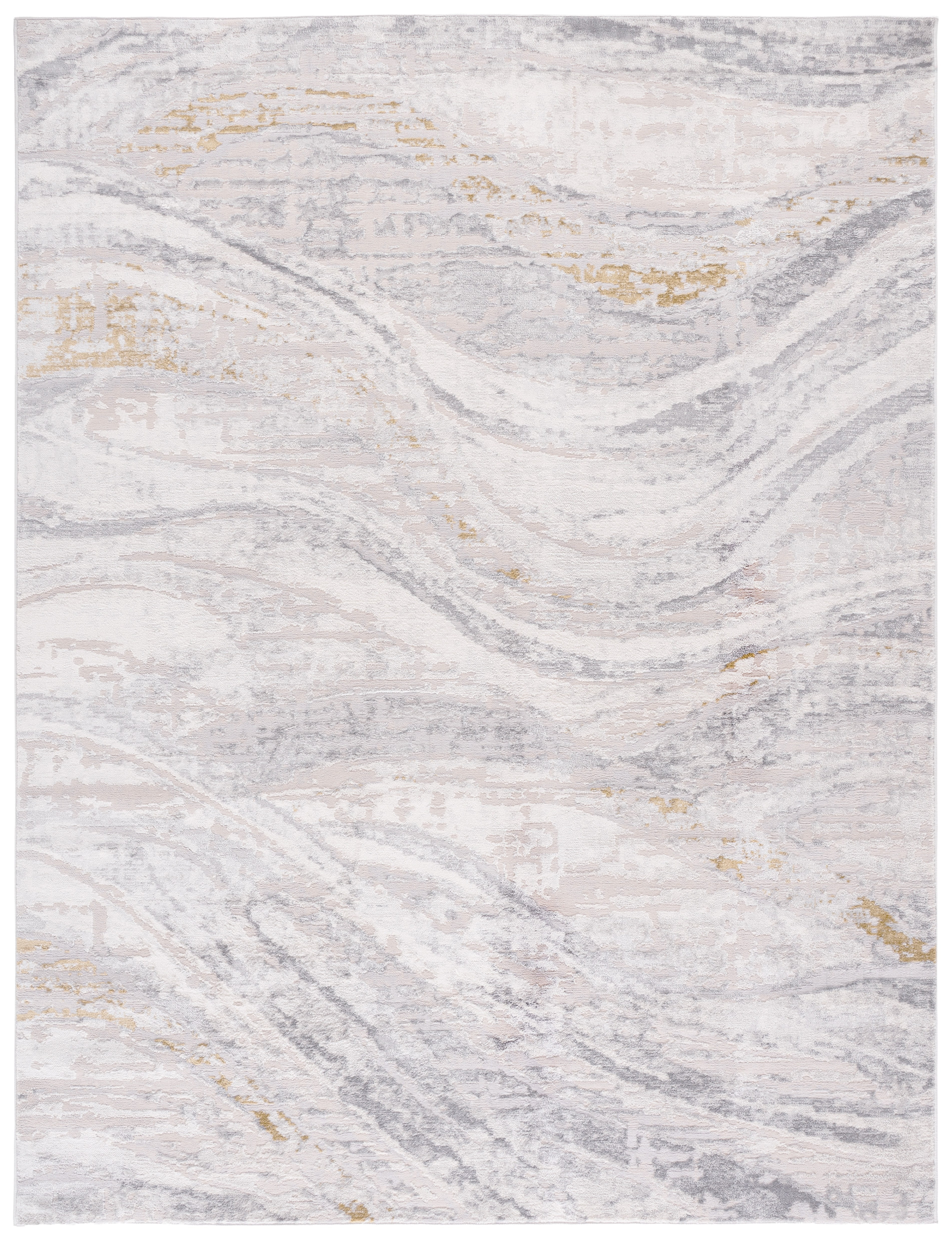 SAFAVIEH Palma Lucina Abstract Area Rug, Beige/Light Gray, 8' x 10'