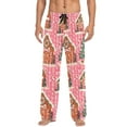 thumbnail image 7 of FORMRS Mens Pajama Pants with Pockets Sleepwear Lounge Bottoms Sizes S-2XL, Brown Gingerbread Houses, 7 of 7