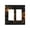 Double Toggle Screwless, variant on Golden Musical Notes With Piano Starry Single Toggle Wall Plate Decorative Electrical Outlet Light Switch Cover Switchplate